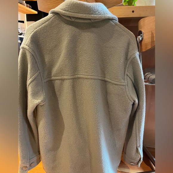 Wilfred Free- The Ganna™ Shirt Jacket- Mint Green - Picture 6 of 6